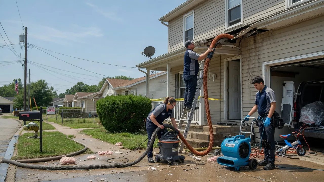 Water Damage Restoration in Preemption, IL near me